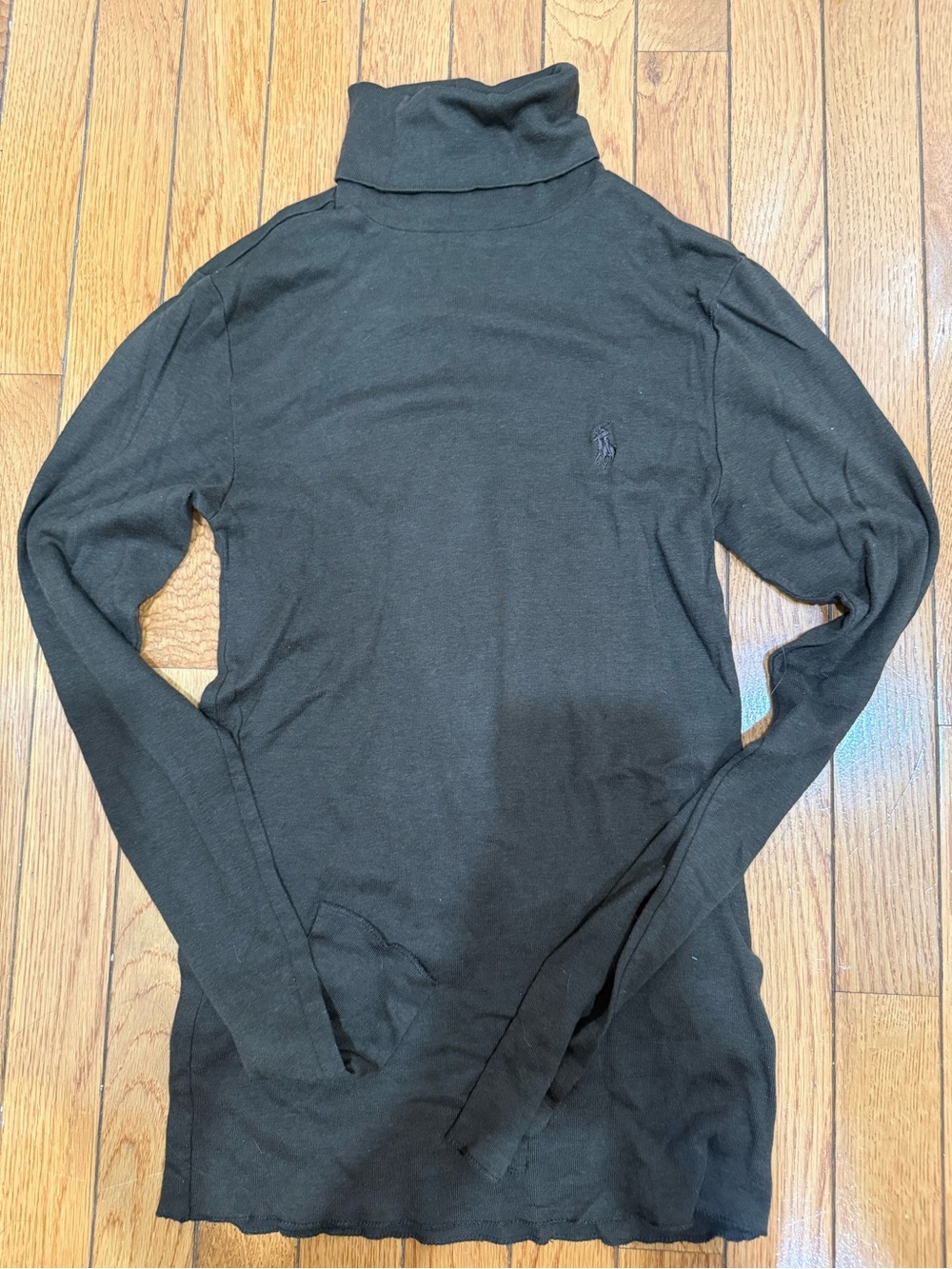 Ralph Lauren Women’s Black Turtleneck Long Sleeve Top